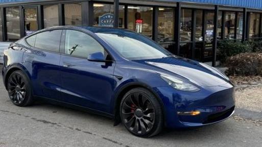 TESLA MODEL Y 2021 5YJYGDEF4MF137615 image